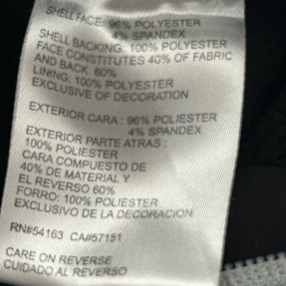 NFL Raiders Soft Shell Jacket Unisex Size Large | Football Enthusiast - Picture 8 of 8